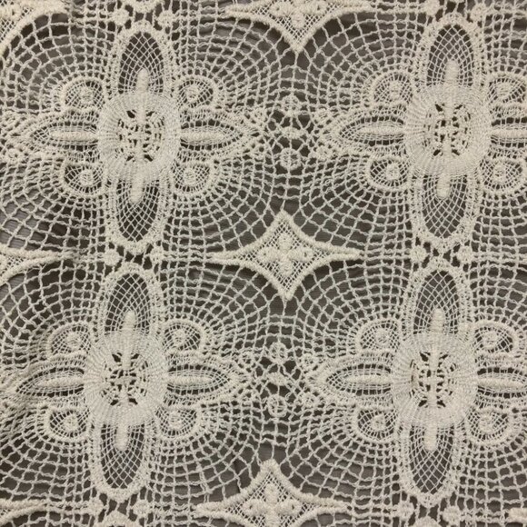 DAY Birger et Mikkelsen Cream Geometric Crochet lined Dress size 36 - Picture 10 of 16